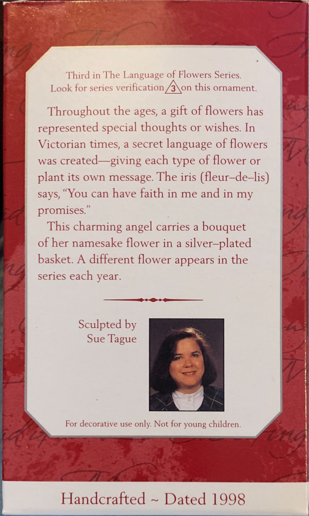 Iris Angel - The Language Of Flowers (3rd In Series) ornament collectible [Barcode 015012402469] - Main Image 2