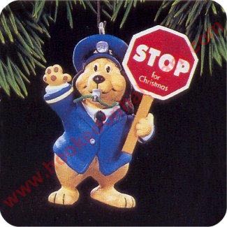 Holiday Patrol - Jobs (Police) ornament collectible [Barcode 015012138665] - Main Image 3