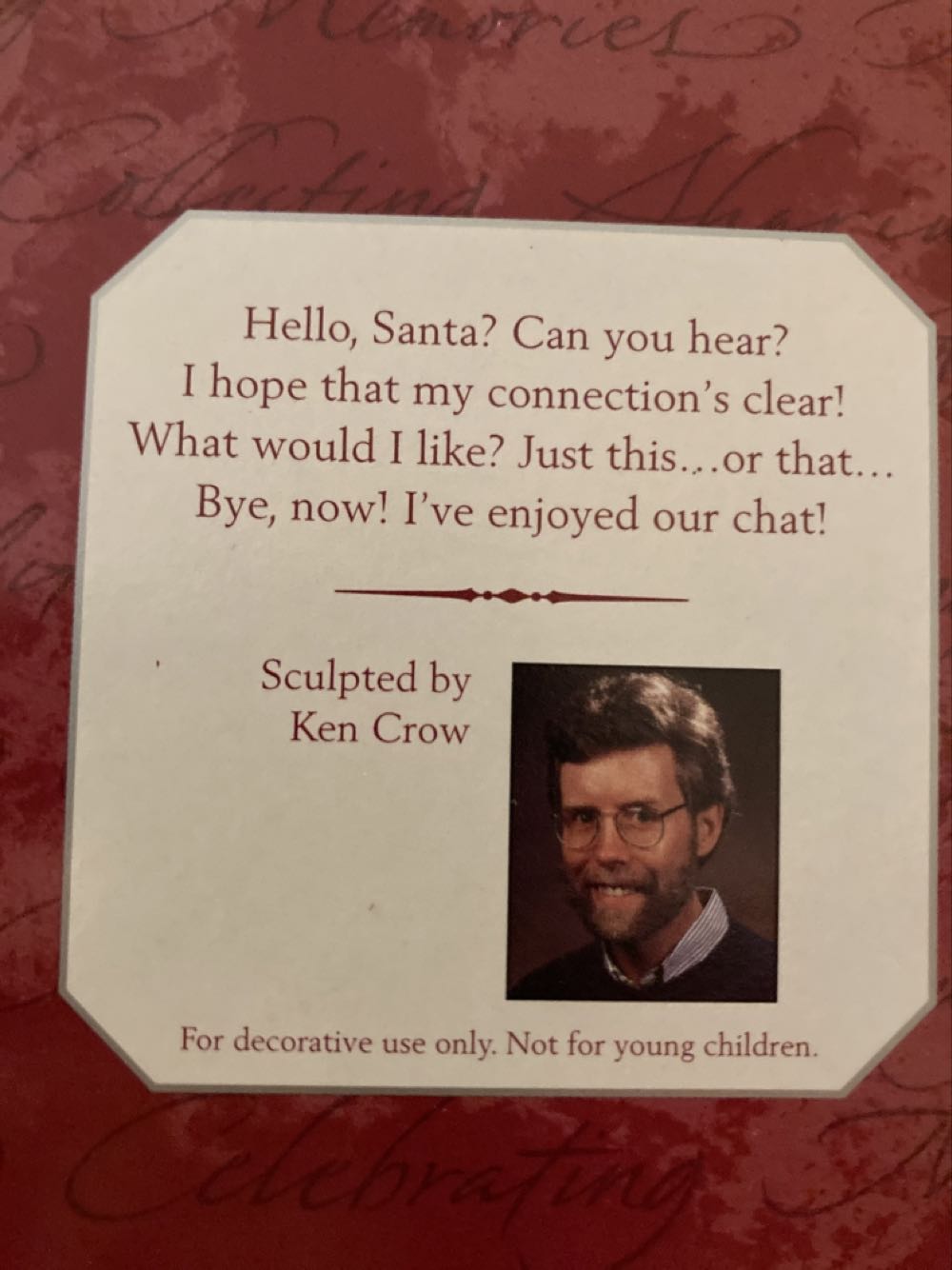 Chatty Chipmunk   (Animals) ornament collectible [Barcode 015012437867] - Main Image 2