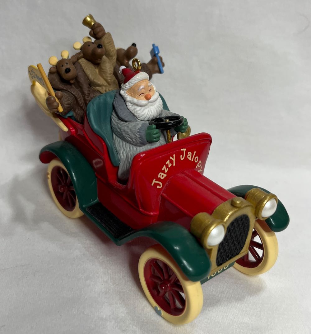 Santa Jazzy Jalopy - None (Santa) ornament collectible [Barcode 015012479539] - Main Image 3