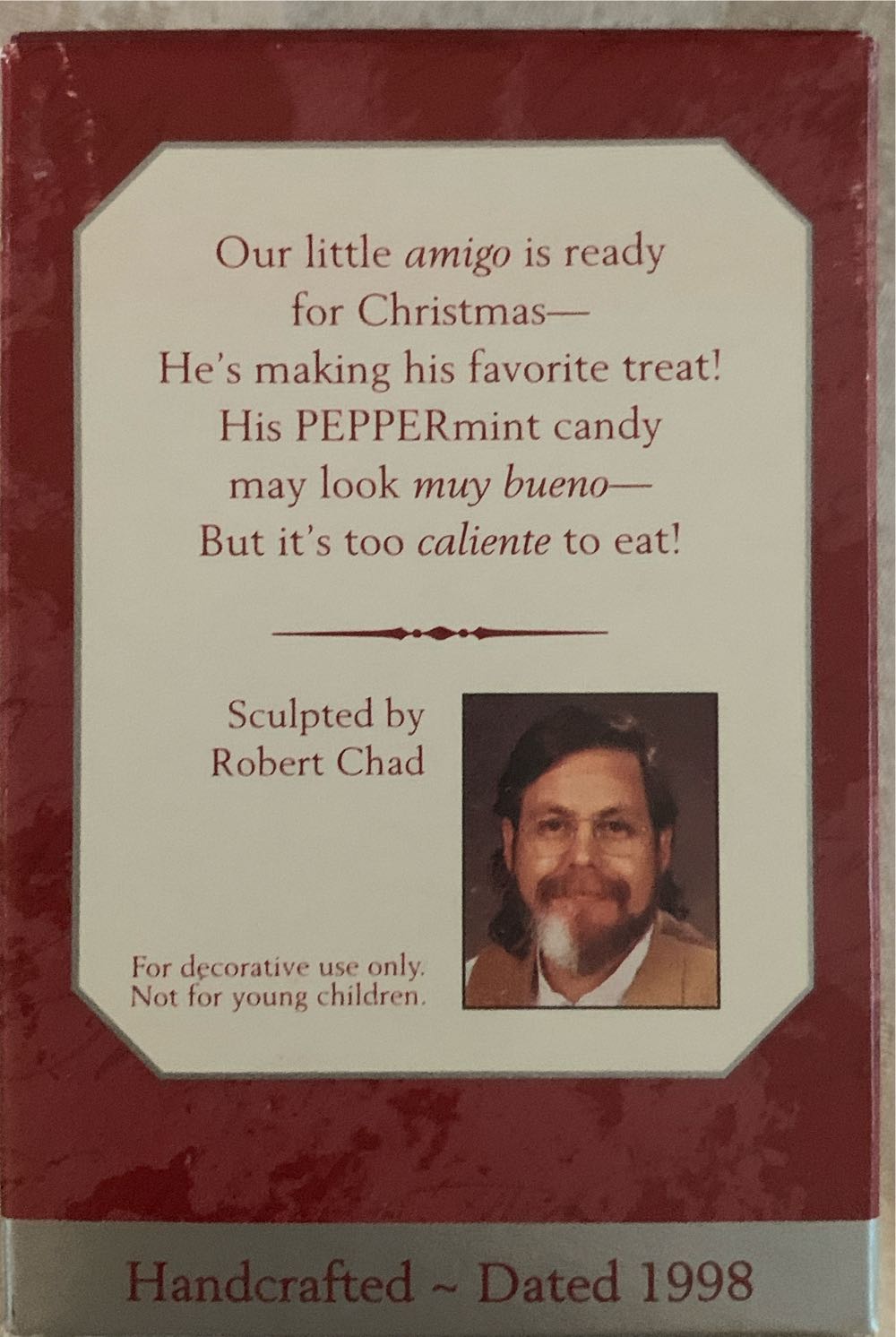 Feliz Navidad  - Feliz Navidad (¡Feliz Navidad!) ornament collectible [Barcode 015012425208] - Main Image 2