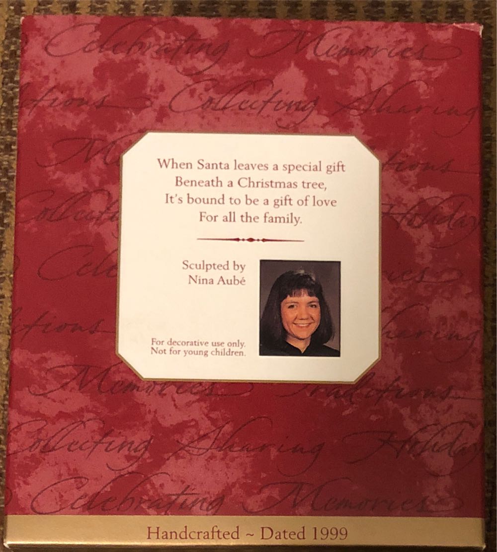 Best Pals - Santa (Animals, Santa) ornament collectible [Barcode 015012493269] - Main Image 3