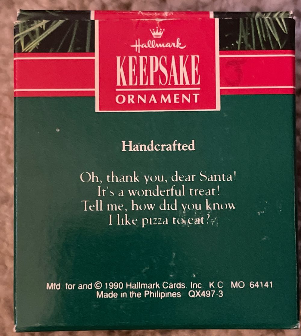 Pepperoni Mouse  (Mice) ornament collectible [Barcode 070000027420] - Main Image 2