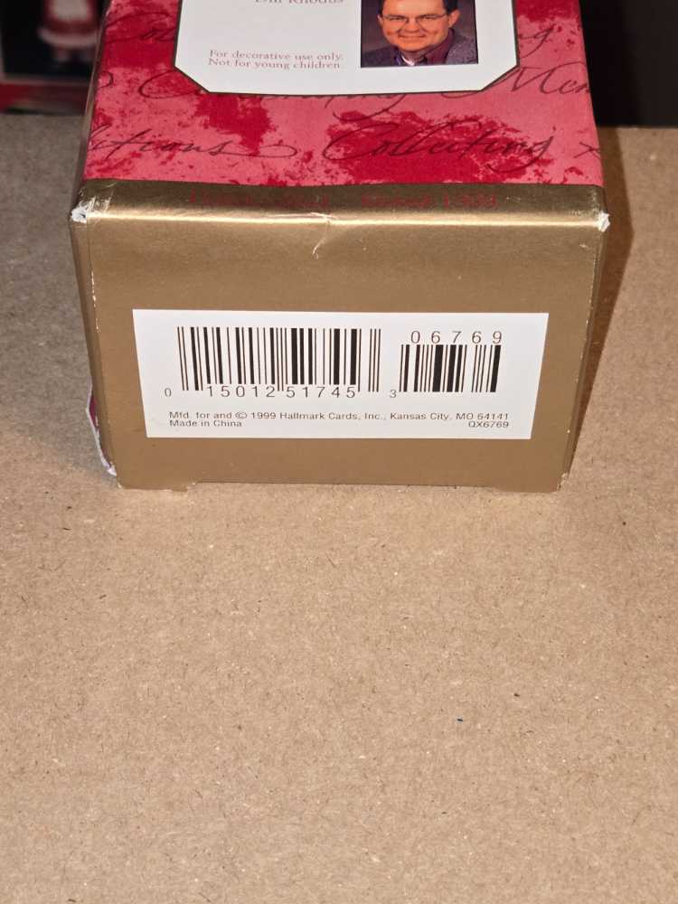 Handled With Care - Animals (Mouse) ornament collectible [Barcode 015012517453] - Main Image 3