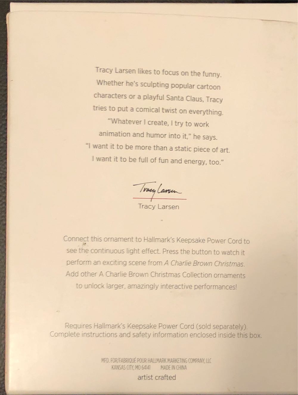 Snoopy - A Charlie Brown Christmas (Peanuts) ornament collectible [Barcode 763795346943] - Main Image 2