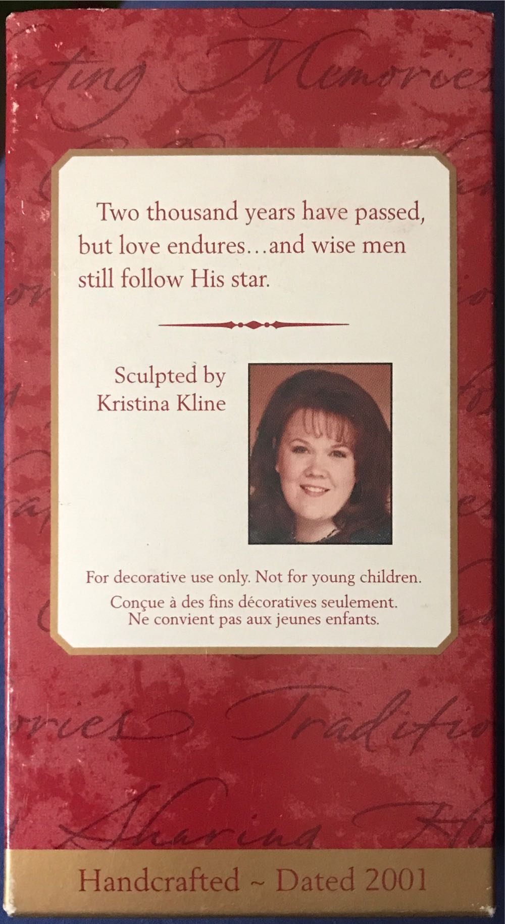 A Wise Follower - Nativity (Mouse, Shepherd, Nativity) ornament collectible [Barcode 015012624090] - Main Image 2