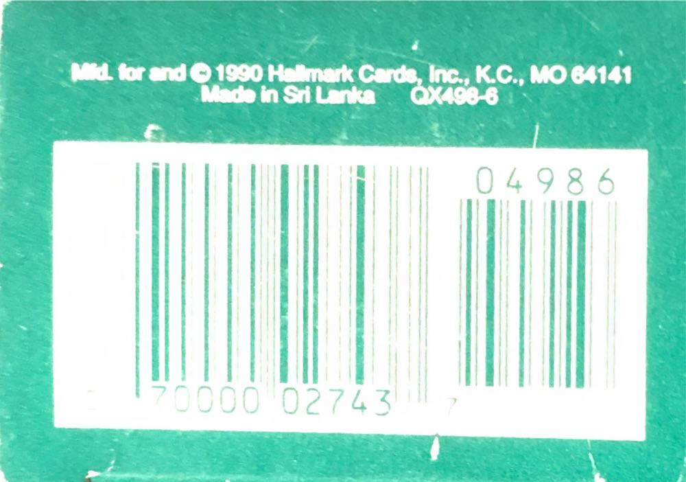 Poolside Walrus  - Keepsake Ornament Club (Summer) ornament collectible [Barcode 070000027437] - Main Image 3