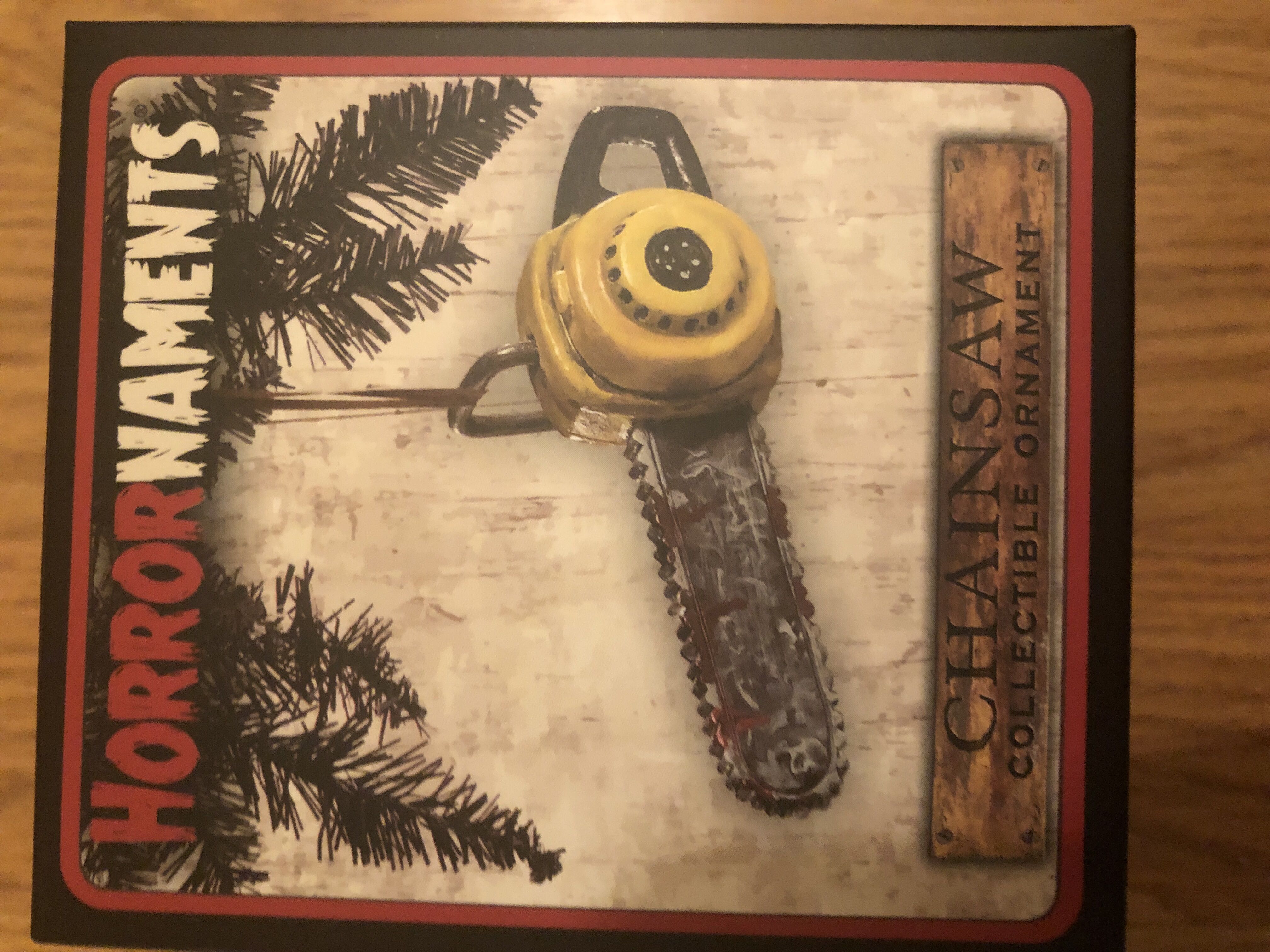 Horrornaments Chainsaw  ornament collectible [Barcode 854565006133] - Main Image 1