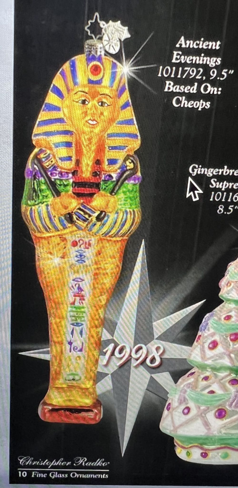 Ancient Evenings - 1011792 (Egyptian) ornament collectible - Main Image 2