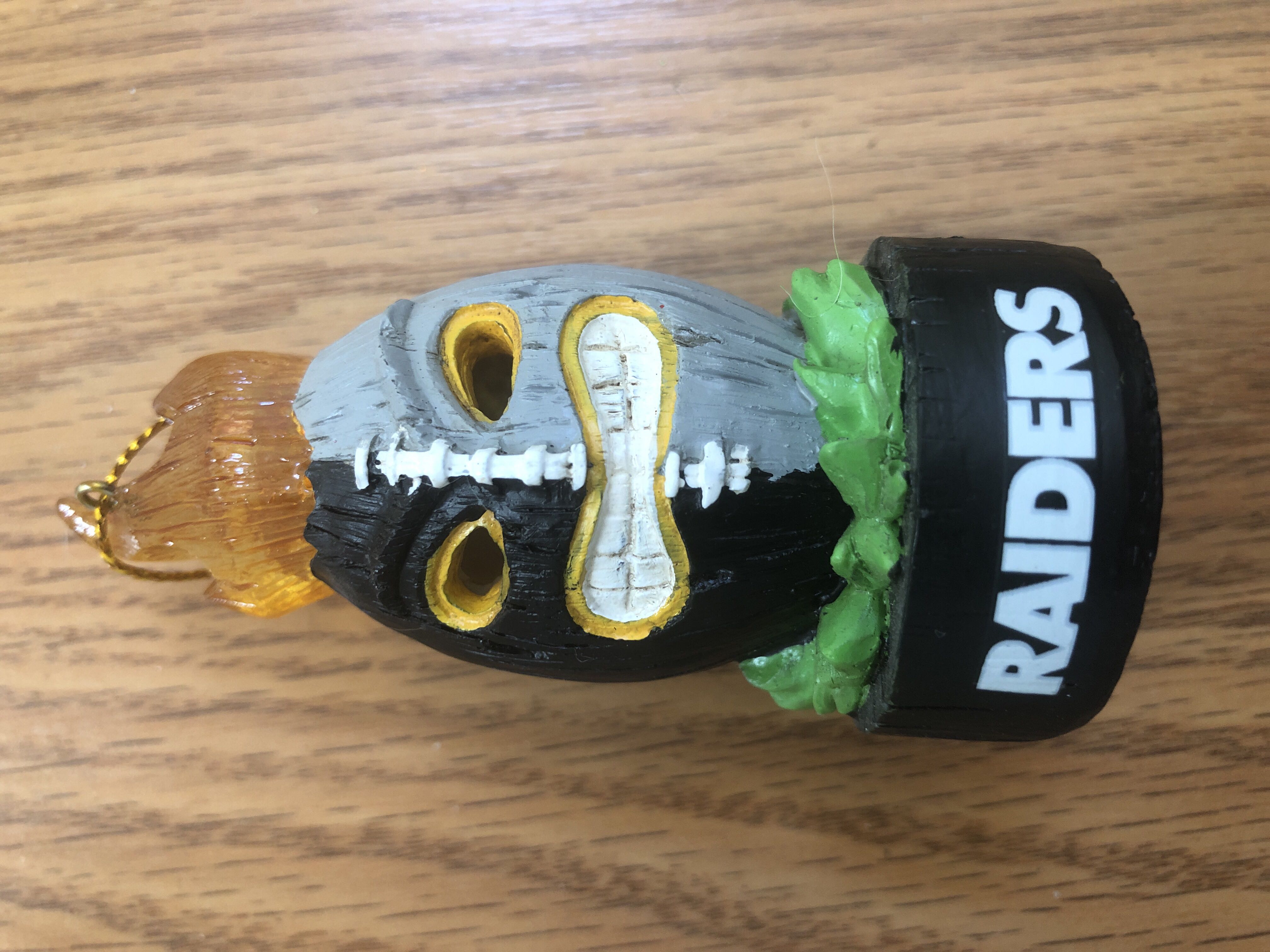 Raiders Tiki  ornament collectible - Main Image 1