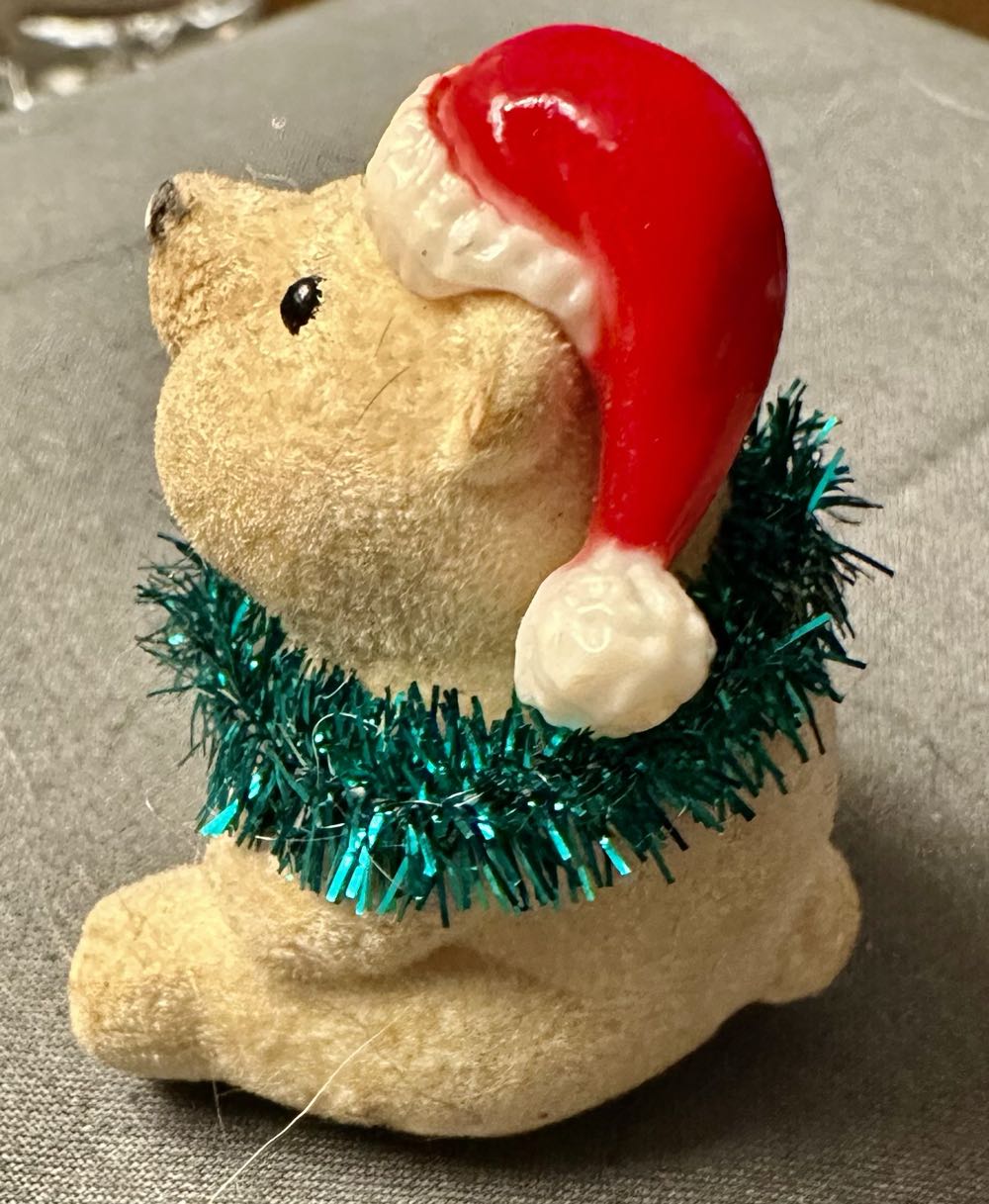Christmas Bear  ornament collectible - Main Image 2