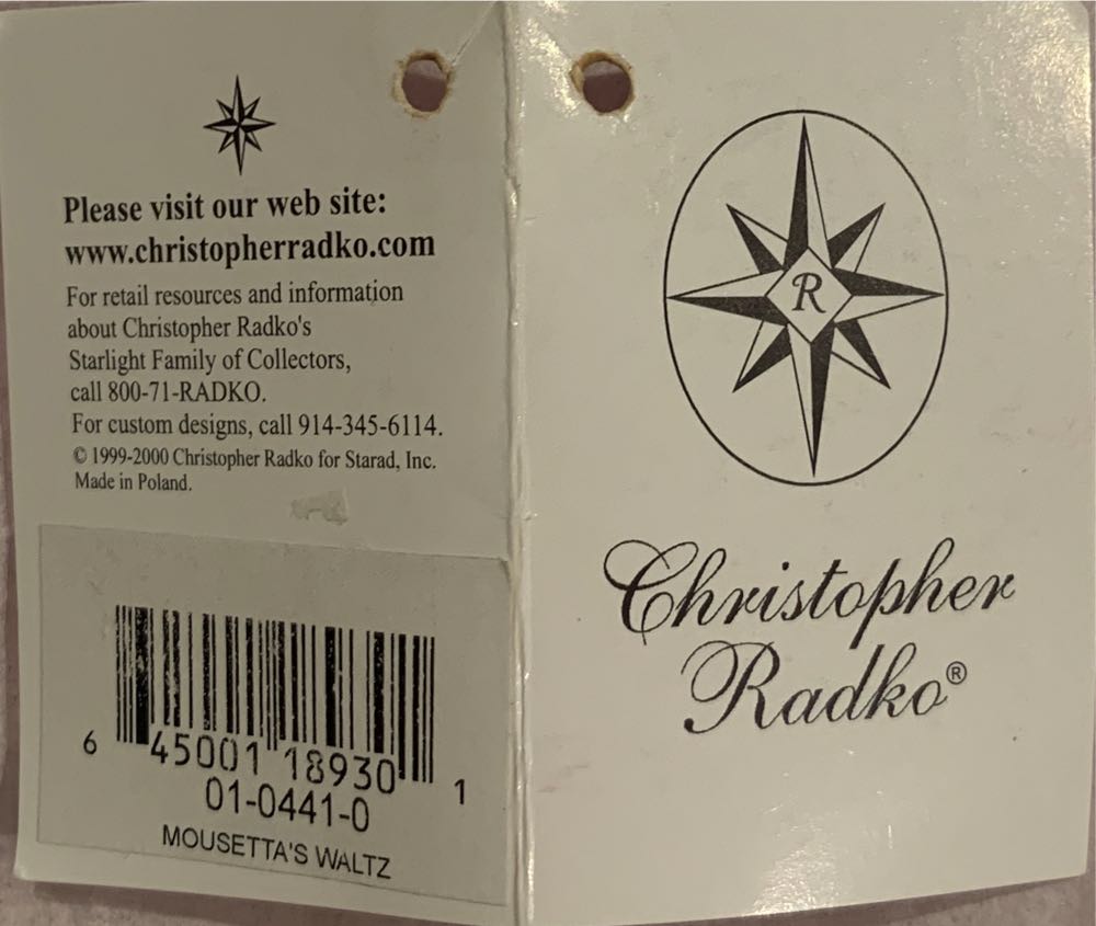 Mousetta’s Waltz  (Animal) ornament collectible - Main Image 4