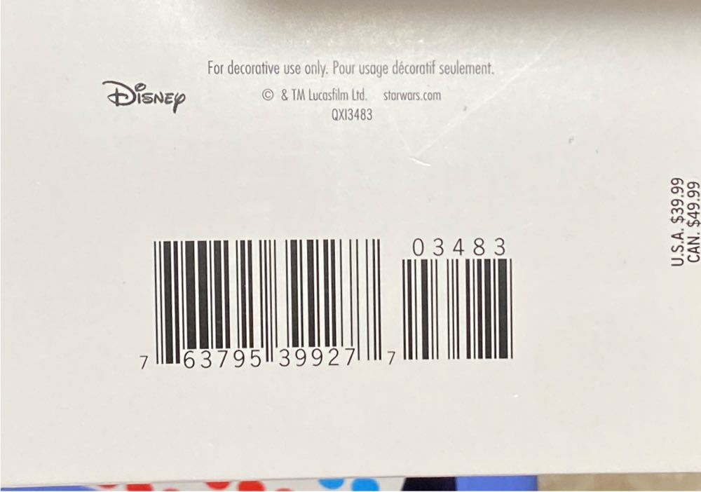 Darth Vader’s Tie Fighter - Star Wars Collection (Movies) ornament collectible [Barcode 763795399277] - Main Image 3