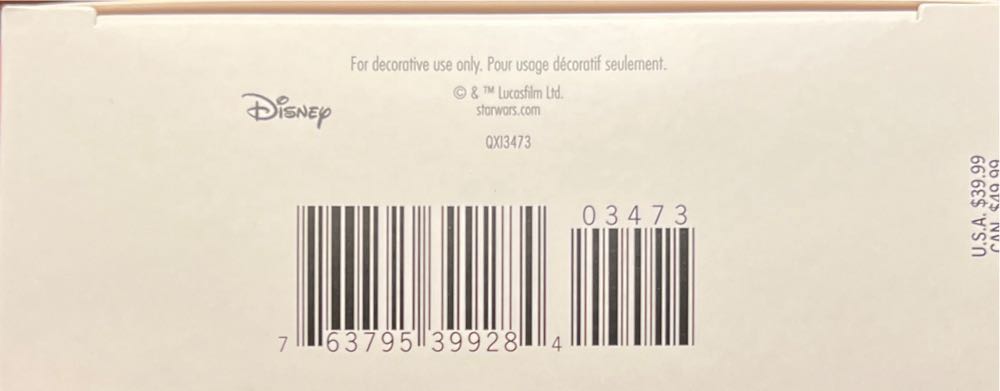 Storyteller: X-Wing Starfighter - Star Wars Storytellers (Movies) ornament collectible [Barcode 763795399284] - Main Image 3