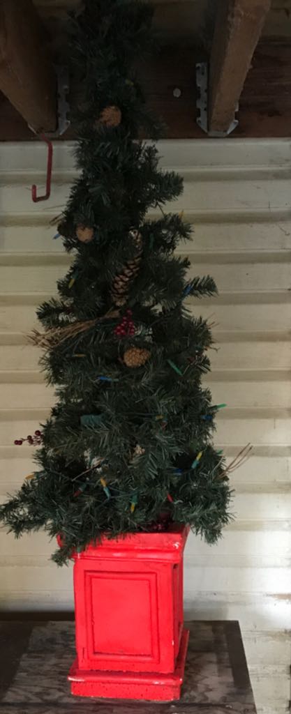 Potted Christmas Tree - Outdoor Decorations (Christmas Lighting) ornament collectible - Main Image 2