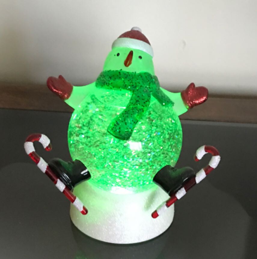 Snow Lights Globe - General Christmas Decoration (Christmas Decor) ornament collectible - Main Image 1