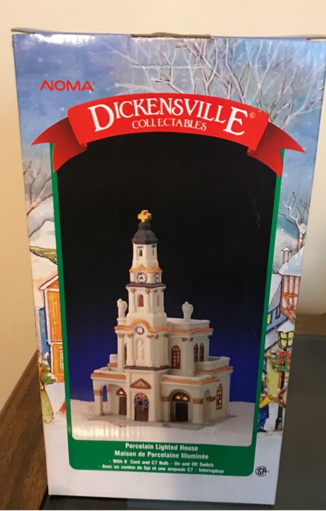 Lighted Church # 2 - Christmas Village (Christmas Decor) ornament collectible [Barcode 063407000134] - Main Image 2