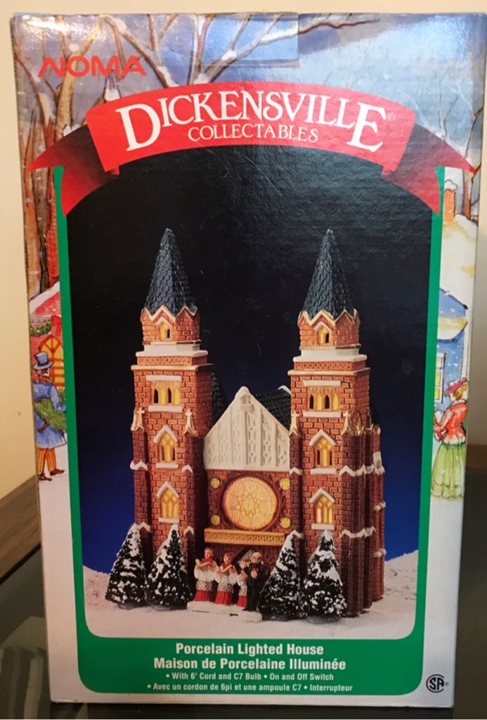 Lighted Church # 1 - Christmas Village (Christmas Decor) ornament collectible [Barcode 063407000929] - Main Image 2