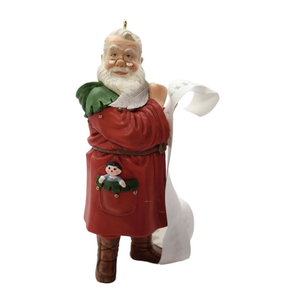 Checking the List - Santa (Checking The List) ornament collectible [Barcode 015012644494] - Main Image 3