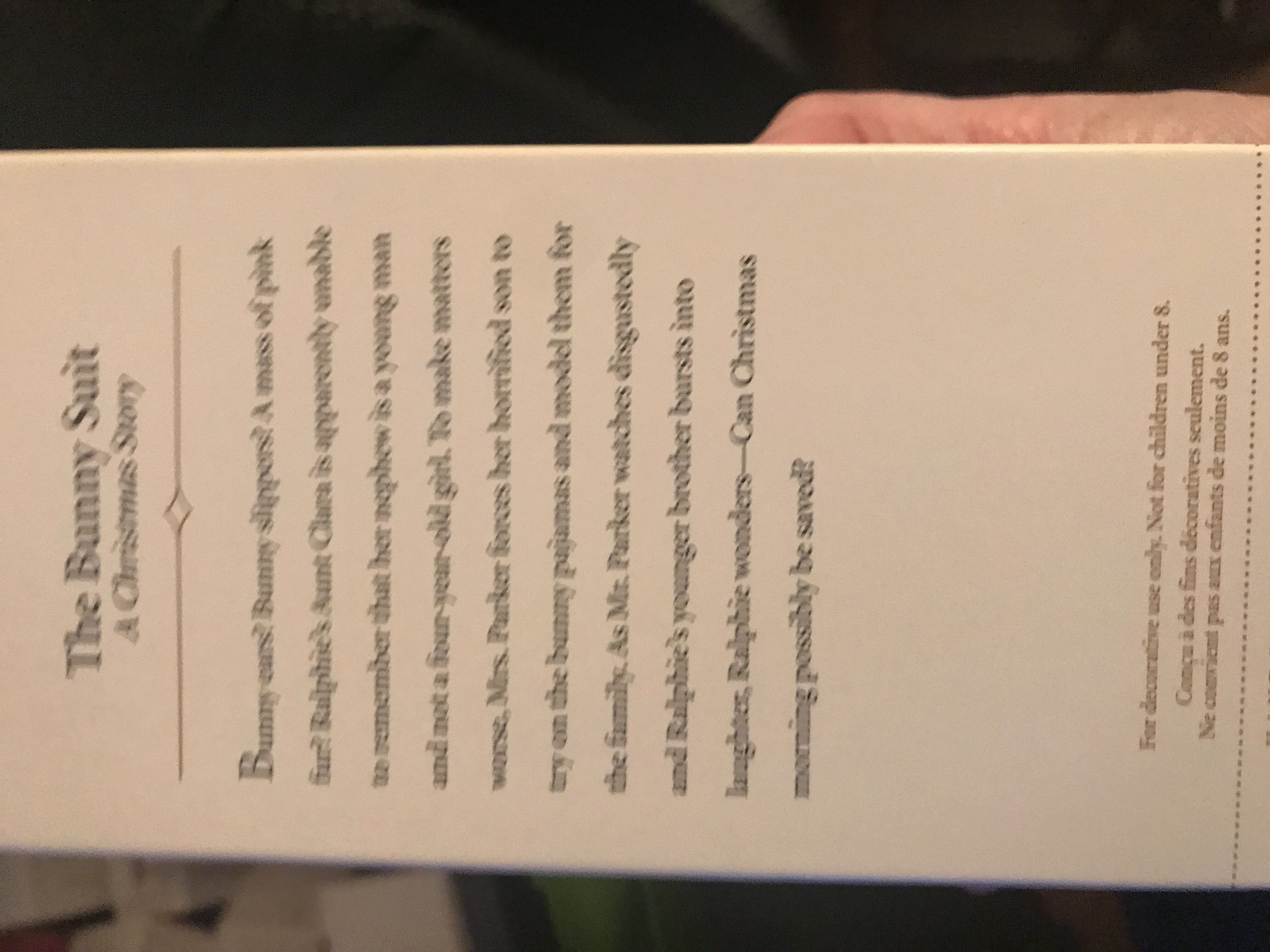 A Christmas Story | The Bunny Suit - Mom (A Christmas Story) ornament collectible [Barcode 015012964226] - Main Image 2