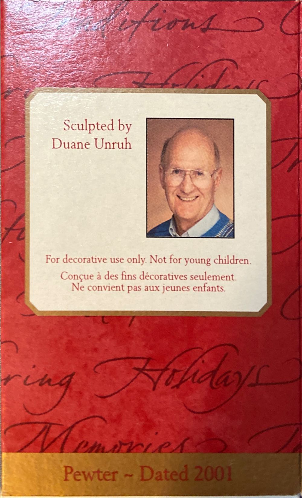 Beautiful Cross  (Easter) ornament collectible [Barcode 015012611052] - Main Image 2