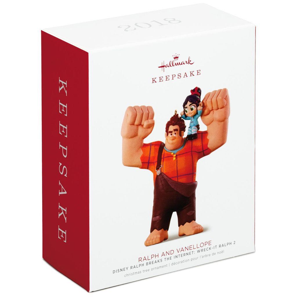 Wreck-It Ralph 2- Ralph And Vanellope - Disney Ralph Breaks the Internet: Wreck-It Ralph 2 (Movie) ornament collectible [Barcode 763795372447] - Main Image 2