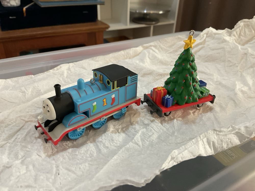 Thomas the Tank Engine Christmas Tree Ornament - Thomas The Tank Engine & Friends (Thomas The Tank Engine) ornament collectible [Barcode 763795276721] - Main Image 3