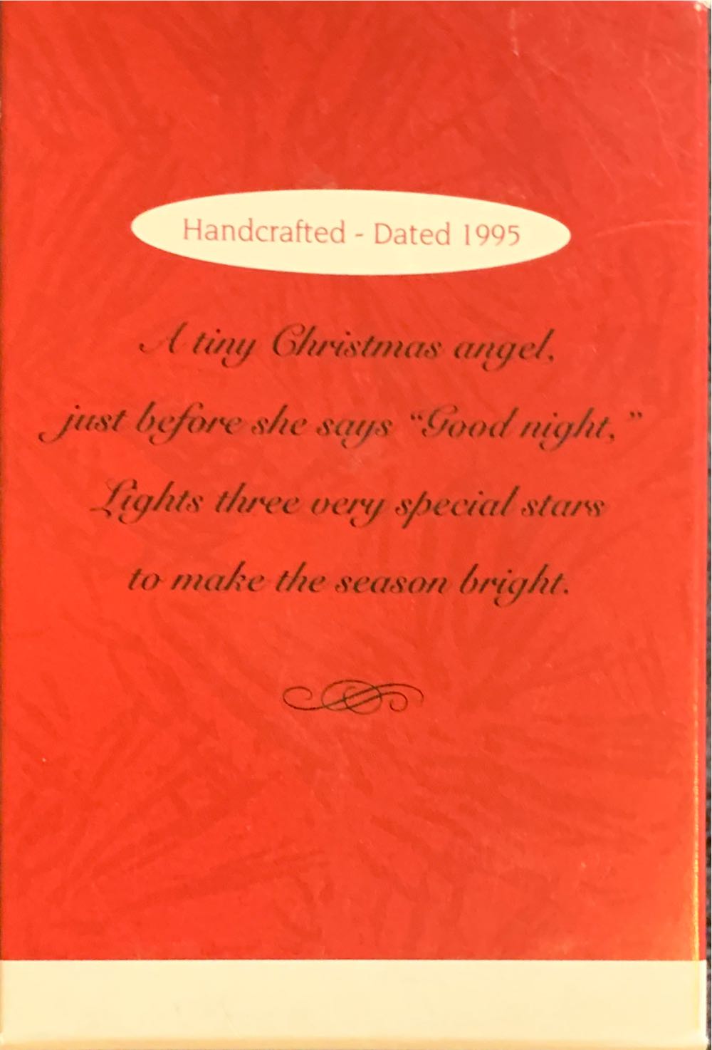 Three Wishes  - Hallmark Keepsake (Angels) ornament collectible [Barcode 015012262599] - Main Image 2