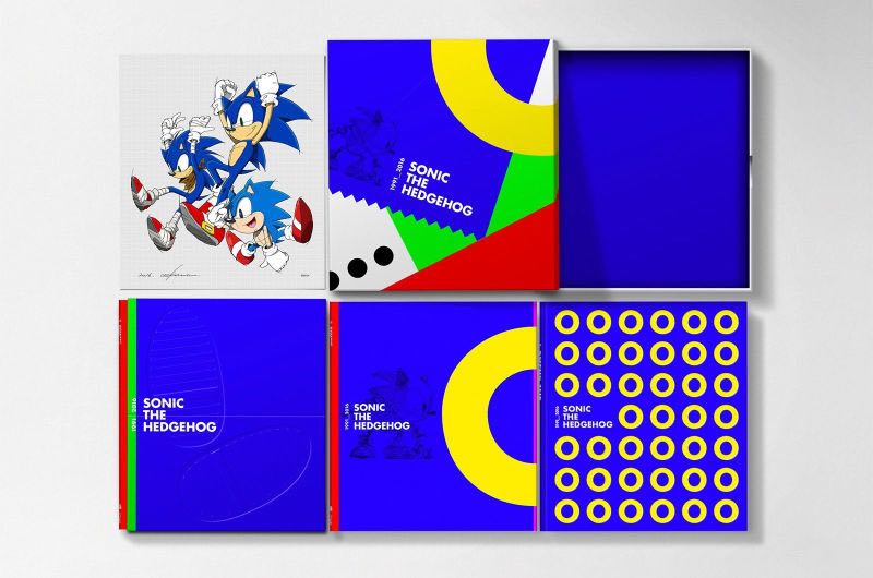 Sonic The Hedgehog 25th Anniversary Art Book- Collectors Edition  - Sonic The Hedgehog ornament collectible - Main Image 2
