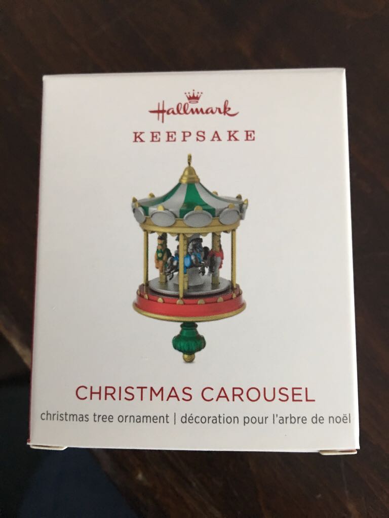 Christmas Carousel 2 - Horses - Christmas Carousel (Miniature) ornament collectible [Barcode 763795345304] - Main Image 1