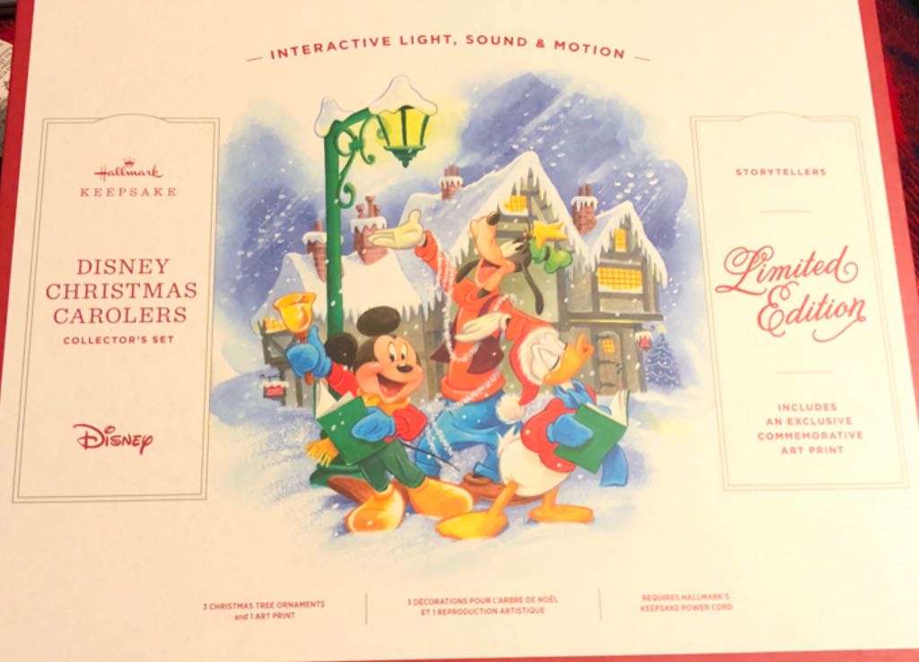 Disney Christmas Carolers Collector’s Set - Disney Christmas Carolers (Disney) ornament collectible [Barcode 763795385355] - Main Image 2