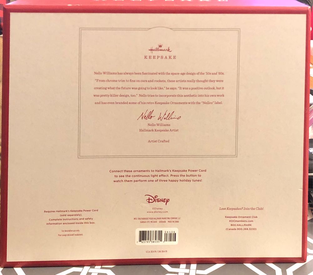 Disney Christmas Carolers Collector’s Set - Disney Christmas Carolers (Disney) ornament collectible [Barcode 763795385355] - Main Image 3