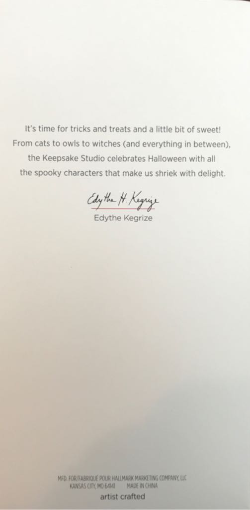 Bewitching Bat - Halloween (Halloween) ornament collectible [Barcode 763795348114] - Main Image 2