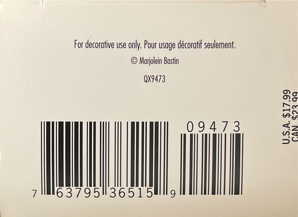 Bathing Blue Jays - Marjolein’s Garden Series (Nature’s Sketcbook, Marjolein Bastin, Showcase) ornament collectible [Barcode 763795365159] - Main Image 3