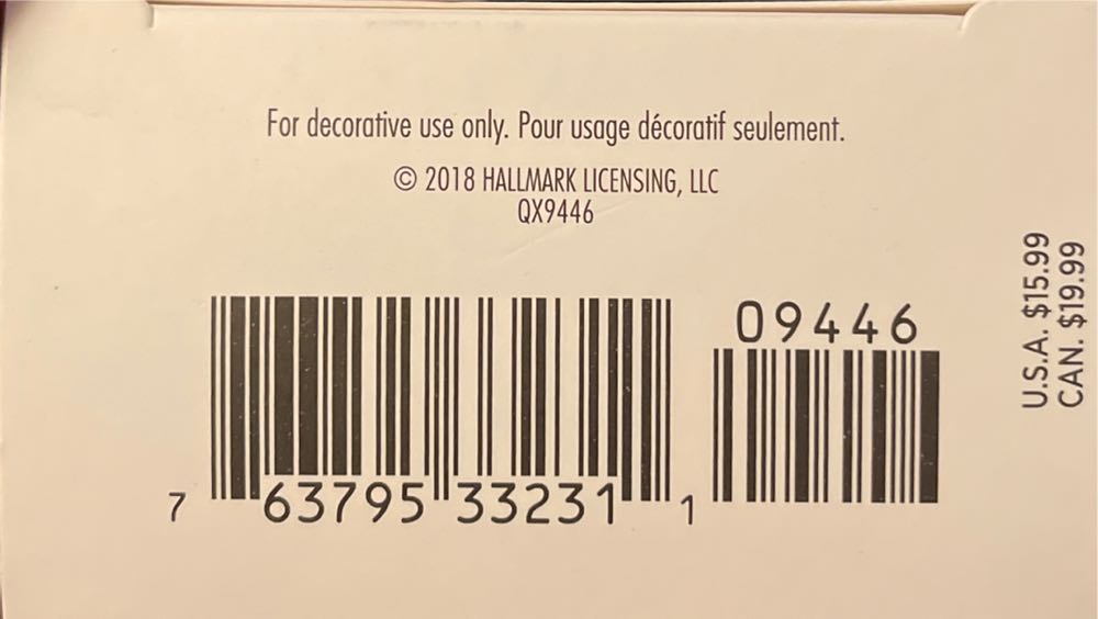 #5F Kringle And Kris #5F - Kringle And Kris (Santa) ornament collectible [Barcode 763795332311] - Main Image 3