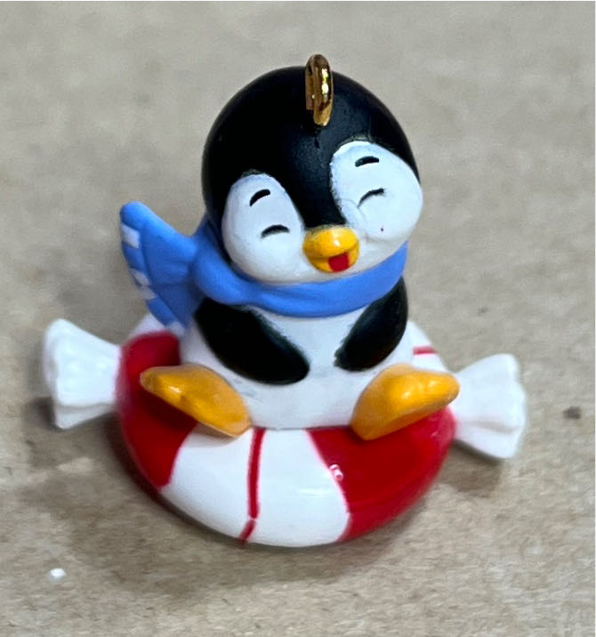 A Sweet Sled - Petite Penguins (Miniature) ornament collectible [Barcode 763795343737] - Main Image 3