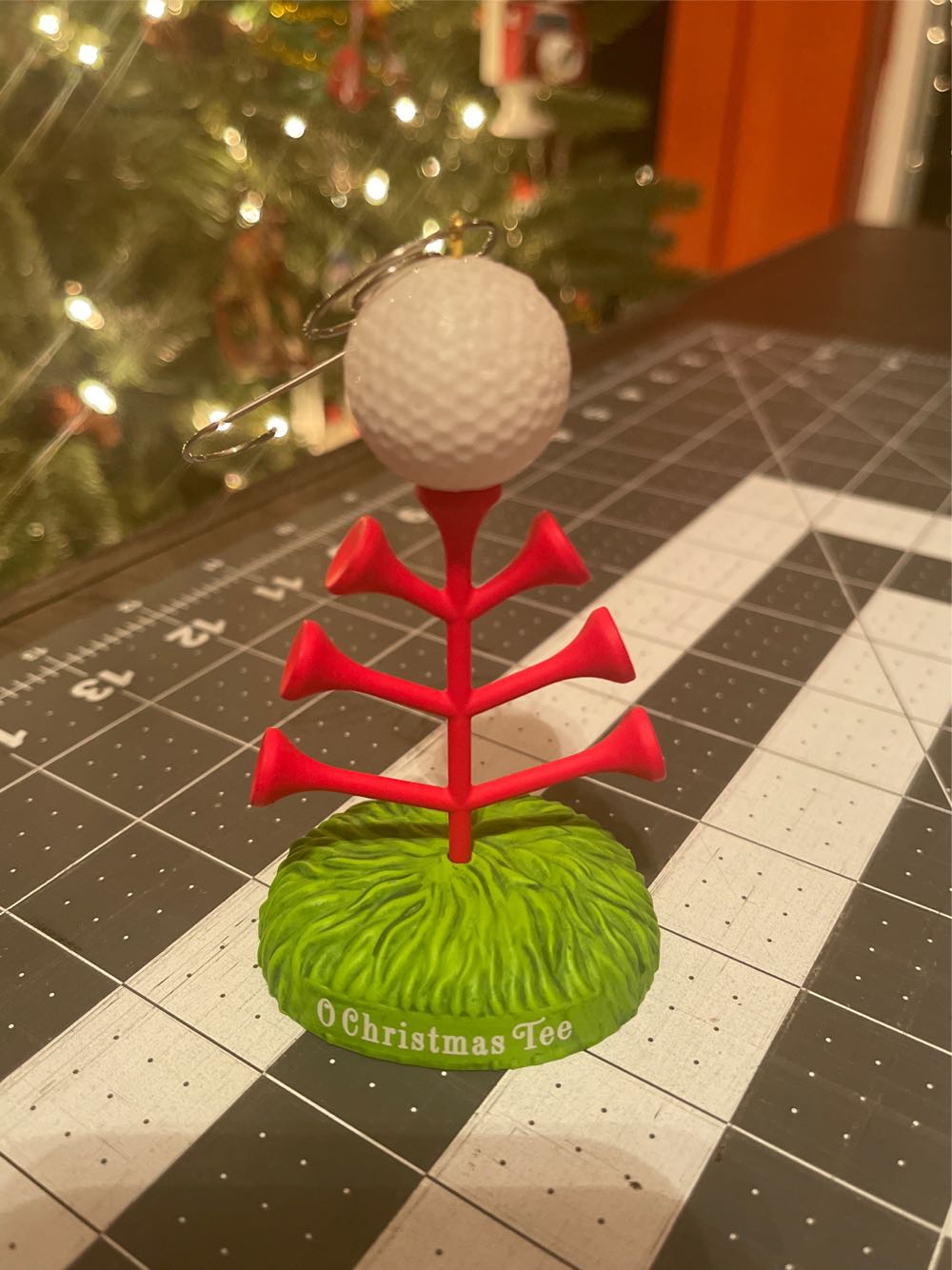 O Christmas Tee  (Sports - Golf) ornament collectible [Barcode 763795066285] - Main Image 3