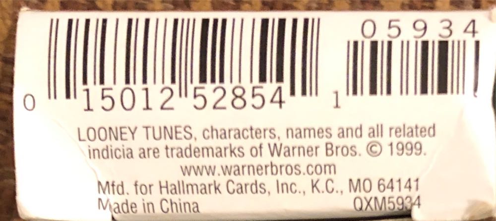 Mini - Loony Tunes - Bugs Bunny And Elmer Fudd - Minis (Loony Tunes) ornament collectible [Barcode 015012528541] - Main Image 3