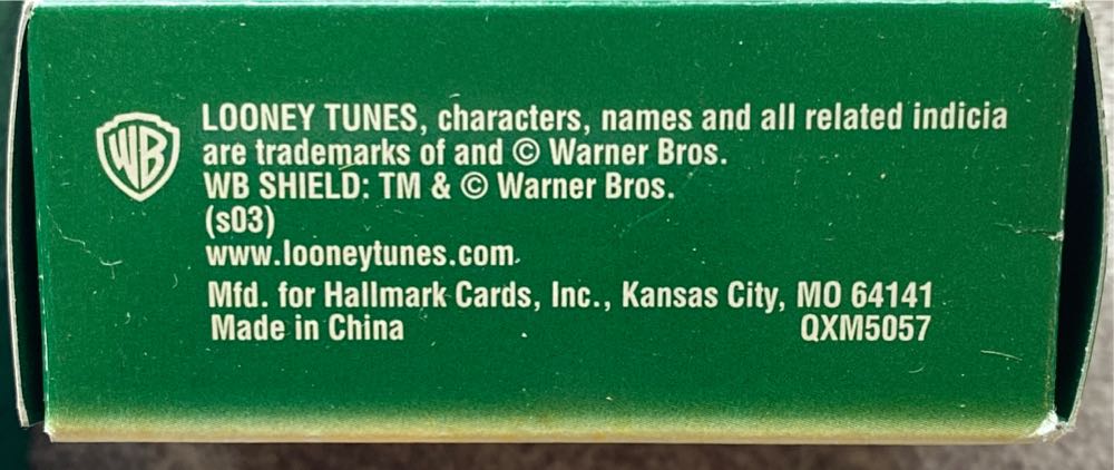 Mini - Looney Tunes - Tweety - A Sweet For Tweety - Looney Tunes (Miniature) ornament collectible [Barcode 015012771541] - Main Image 3