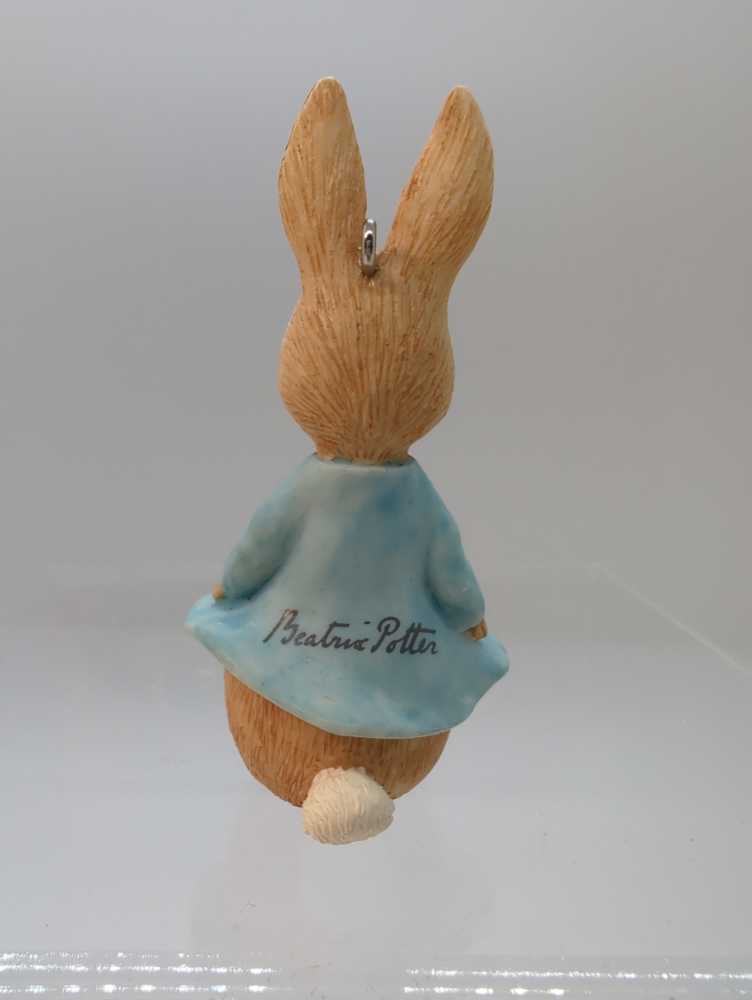 Hallmark Keepsake. Spring. Beatrix Potter. 1996. Peter Rabbit. 1st In Series. Sculpted By LaDene Votruba. - Beatrix Potter (1st In Series: Peter Rabbit) ornament collectible [Barcode 015012316629] - Main Image 3