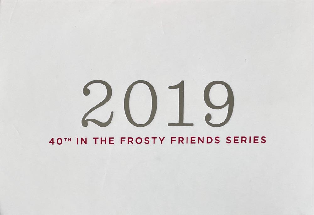 Frosty Friends #40 (2019) 🐶🐻 - Frosty Friends (40th In Series) ornament collectible [Barcode 763795405381] - Main Image 4