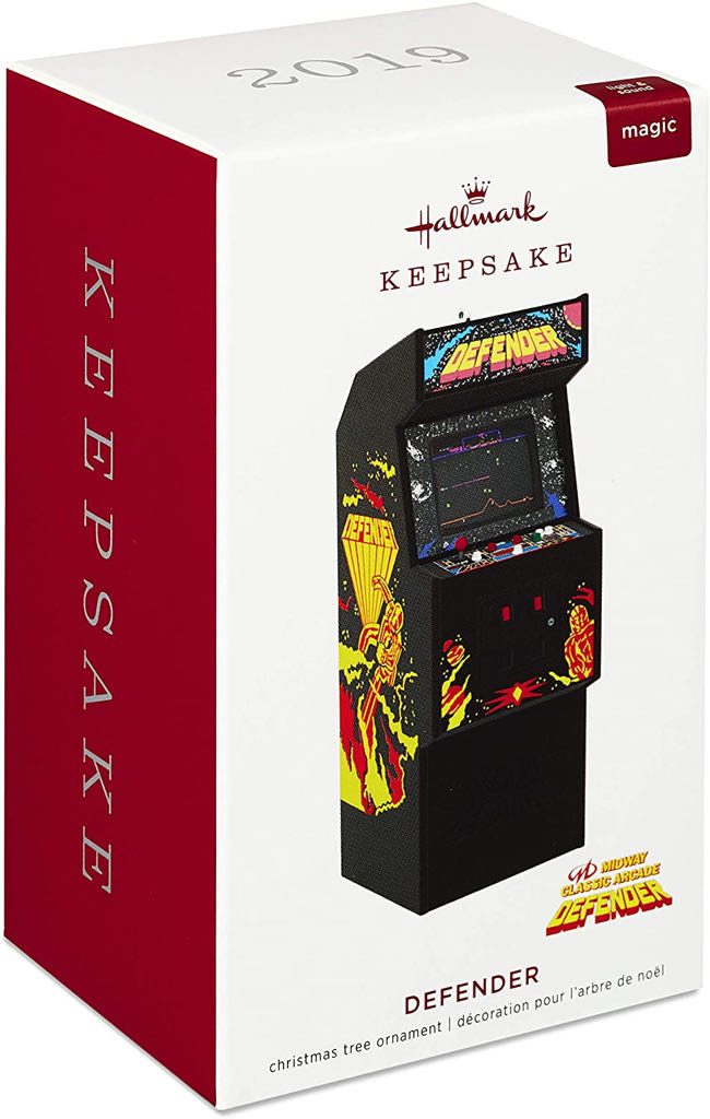 Defender - Arcade Cabinets (Arcade) ornament collectible [Barcode 763795417650] - Main Image 2