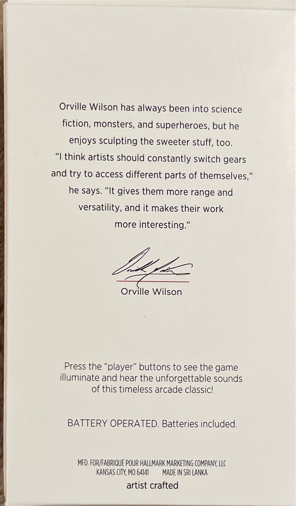 Defender - Arcade Cabinets (Arcade) ornament collectible [Barcode 763795417650] - Main Image 3