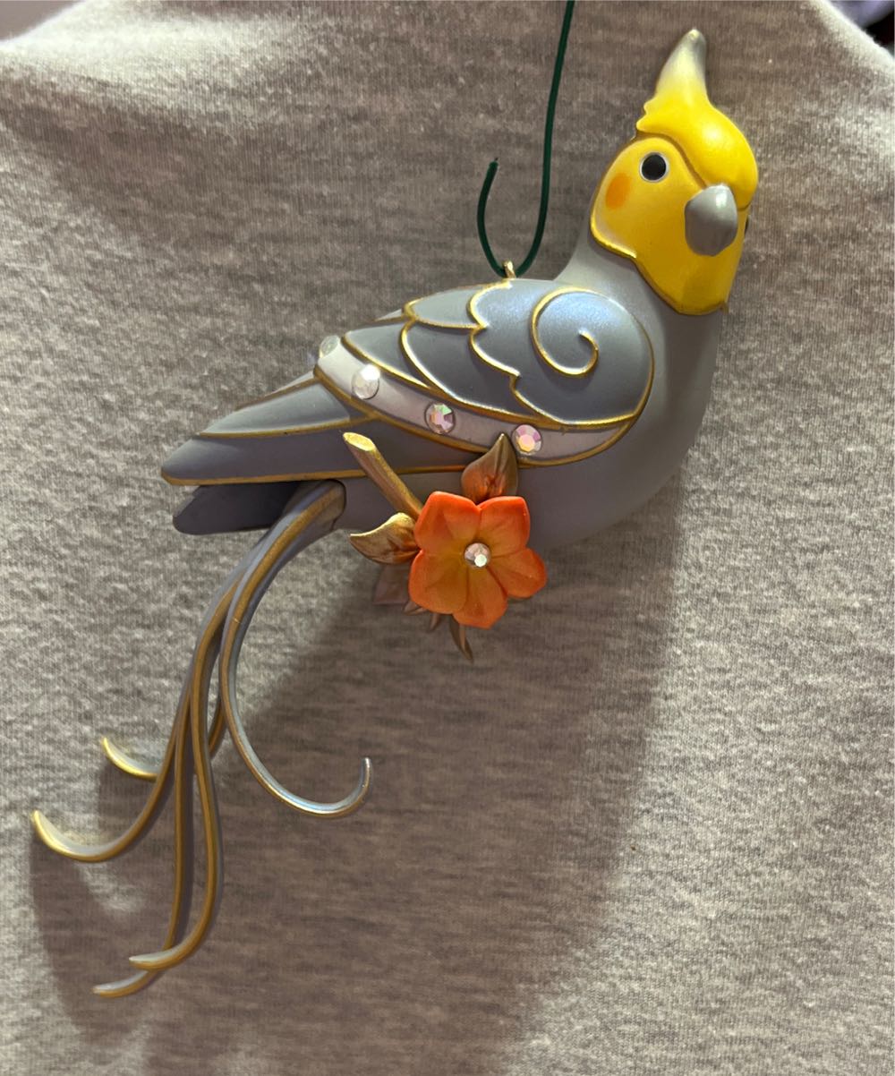 Clever Cockatiel 2019 - Beauty Of Birds (Special Edition) ornament collectible [Barcode 763795462193] - Main Image 4