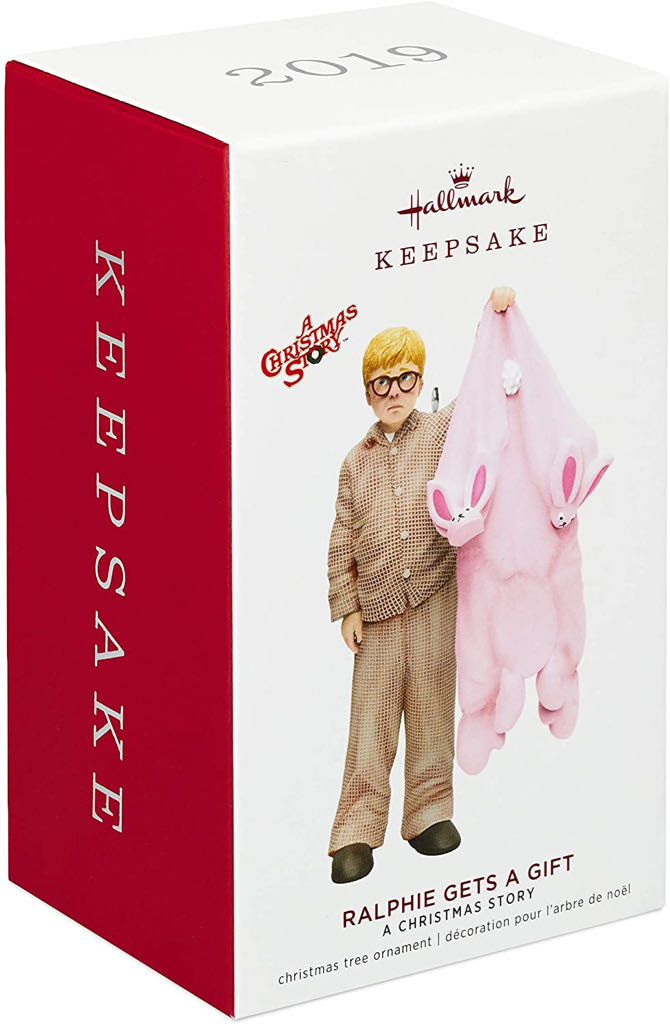 2019 Ralphie Gets A Gift - A Christmas Story - Hallmark “A Christmas Story” Ornaments (Movies & TV) ornament collectible [Barcode 763795417636] - Main Image 2