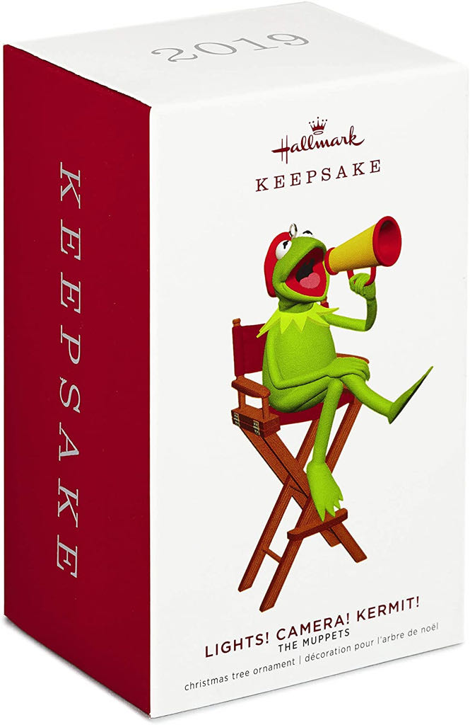 Muppets Lights! Camera! Kermit! - The Muppets (Disney) ornament collectible [Barcode 763795417728] - Main Image 2
