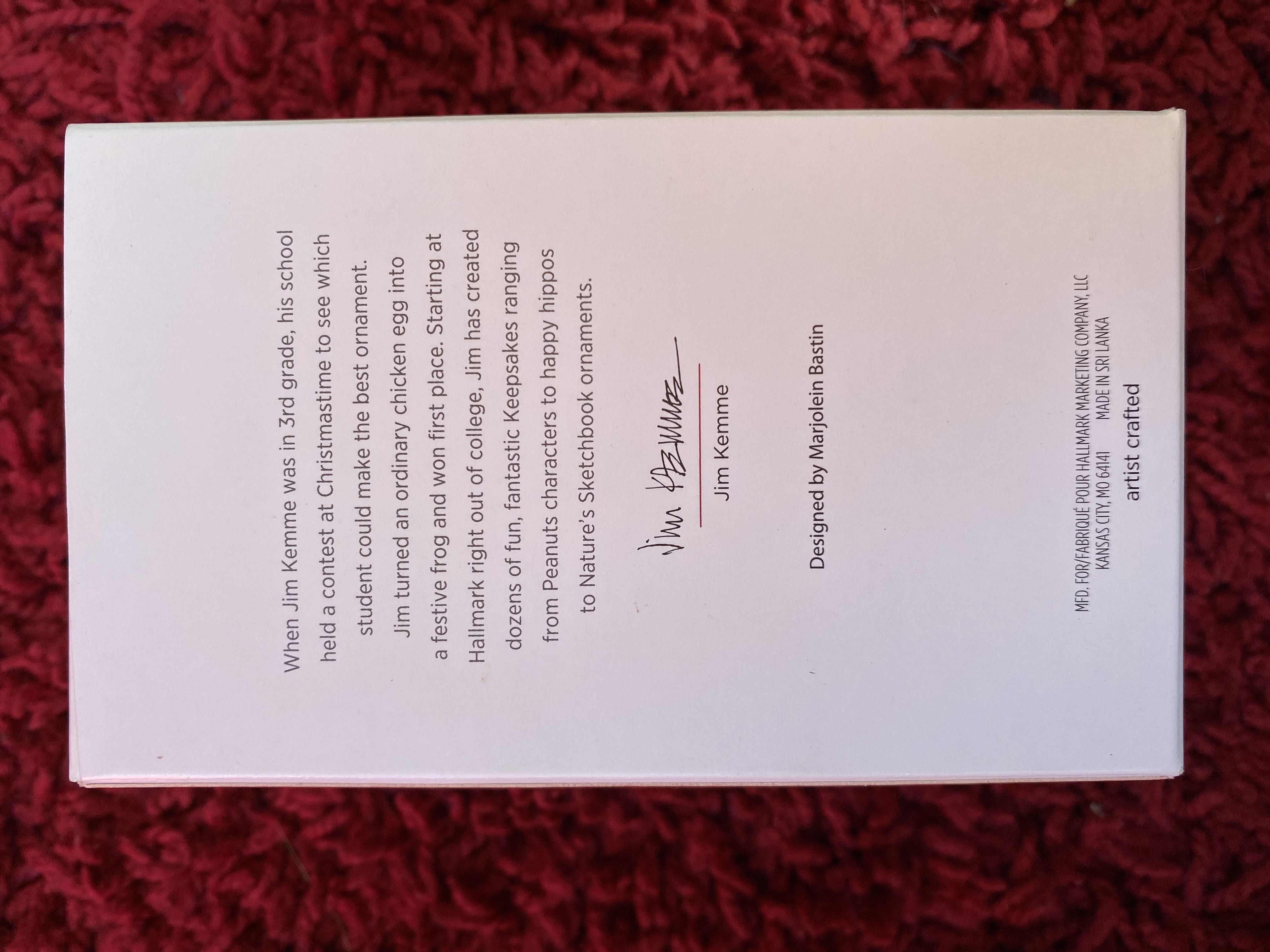 Home Tweet Home - Nature’s Sketchbook (Marjolein Bastin) ornament collectible [Barcode 763795409730] - Main Image 3