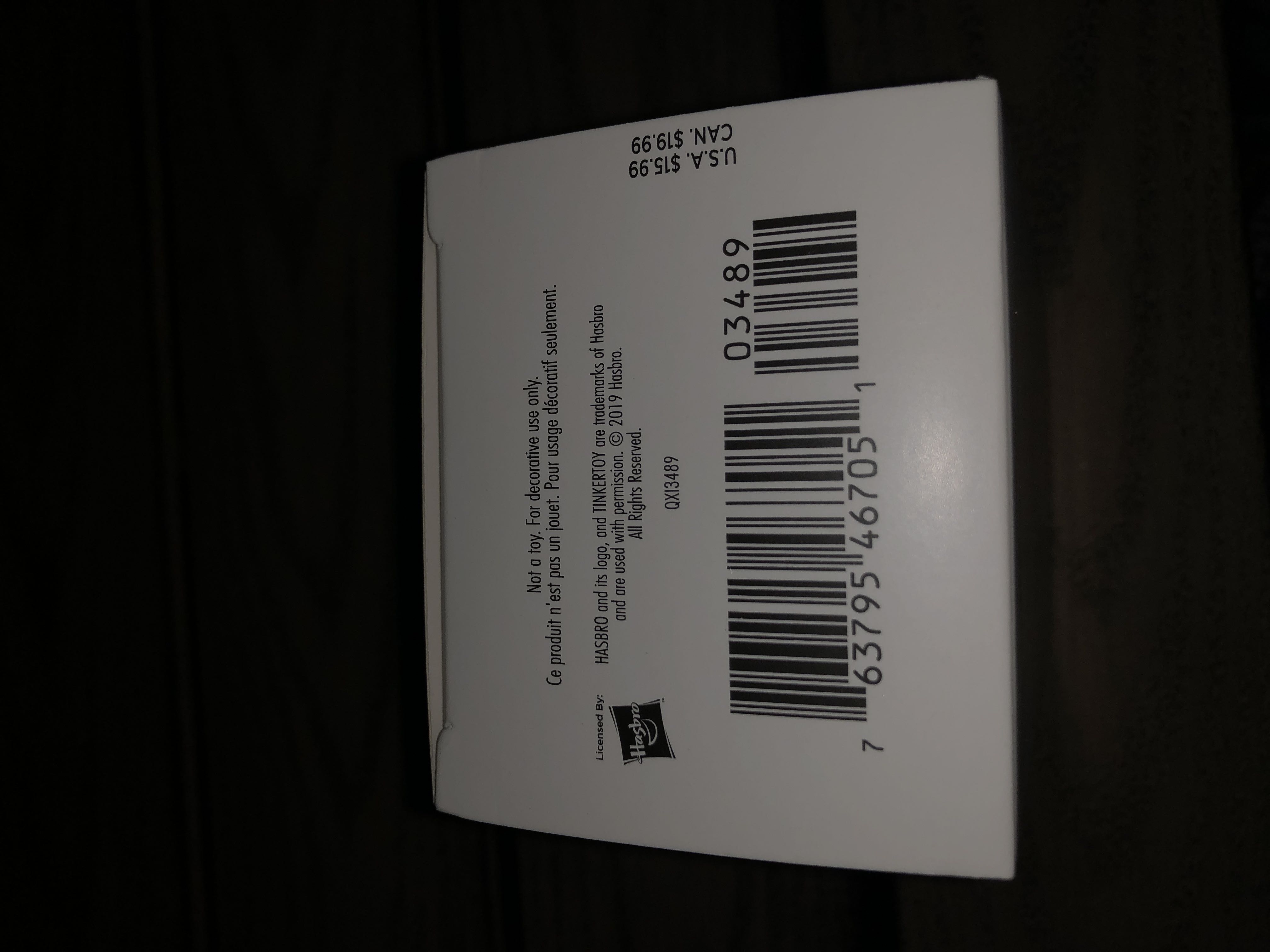 Tinkertoy Tree  - Hasbro (Toys & Games) ornament collectible [Barcode 763795467051] - Main Image 4