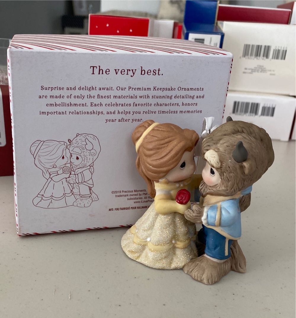 Belle And Beast - Beauty and the Beast (Disney) ornament collectible [Barcode 763795447404] - Main Image 4