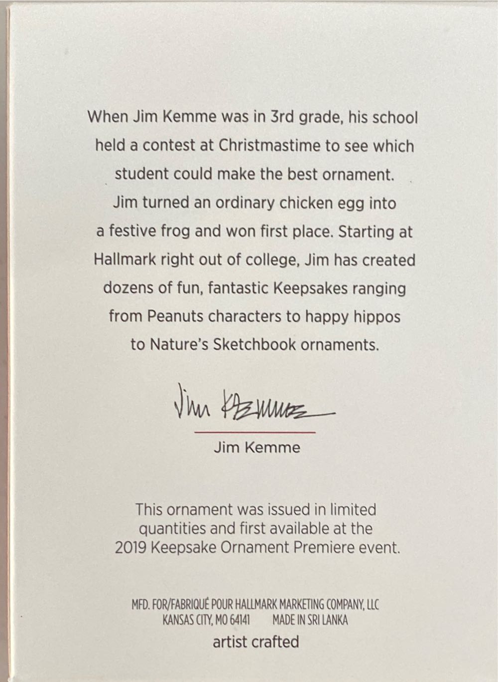 Golfing With Woodstock - The Peanuts Gang (Peanuts) ornament collectible [Barcode 763795485376] - Main Image 2